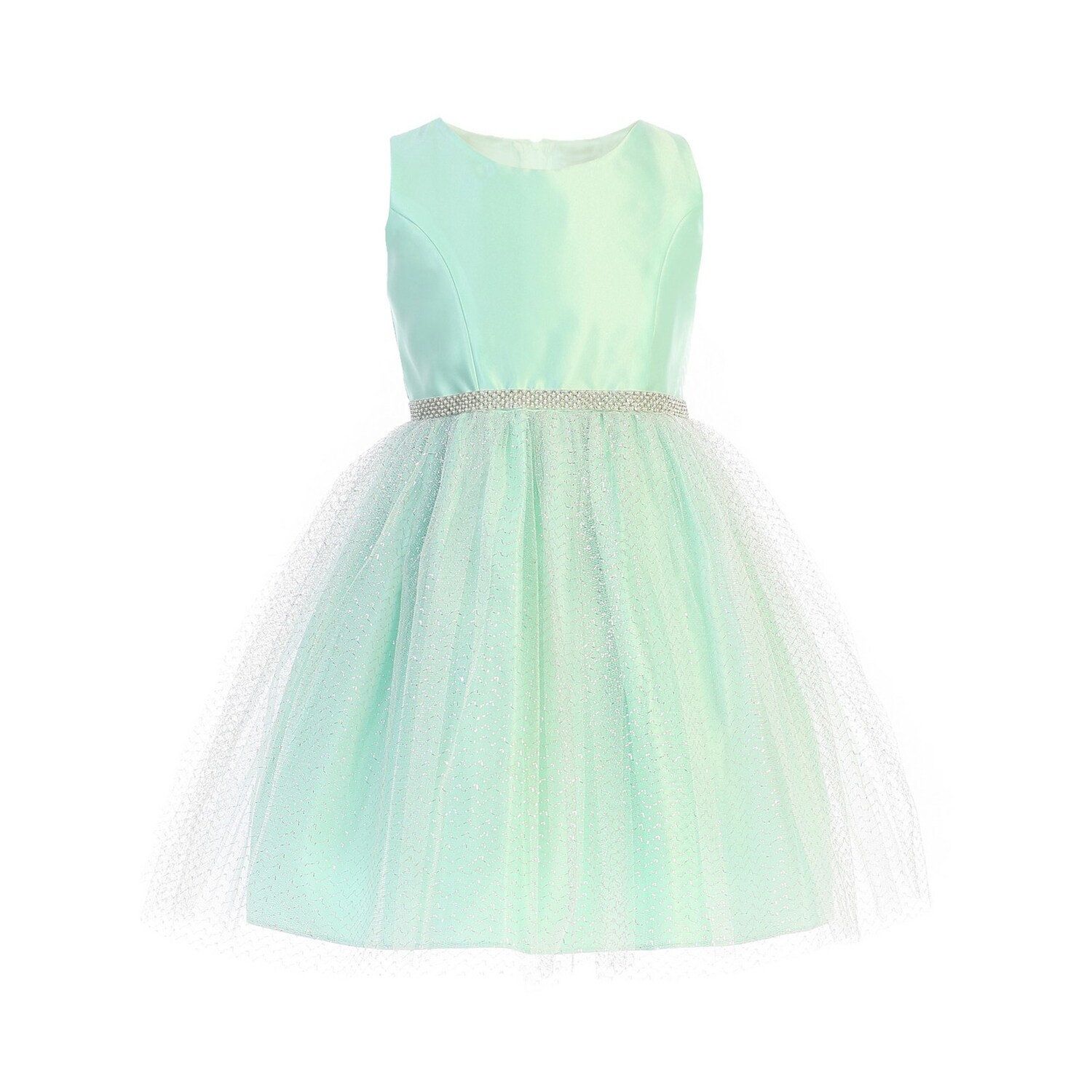 silver dress for kids