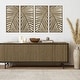 preview thumbnail 14 of 33, Madison Park Birch Palms Birch Botanical Two-tone Wood Panel Wall Decor Set