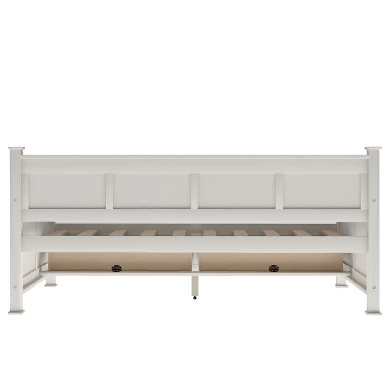 Twin Size Wooden Modern and Rustic Casual Style Daybed