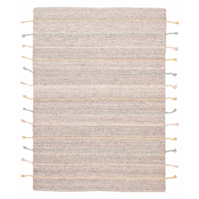 Marrakech Grey Kilim 5'4" x 7'6" - 5'4 x 7'6
