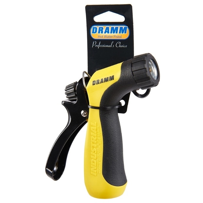 Shop Dramm 10 12743 Industrial Hot Water Nozzle Yellow Overstock 28866186