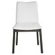 preview thumbnail 1 of 0, Uttermost 23586-2 Delano 20" Wide Oak Wood Framed Polyester Blend Crisp White / Espresso