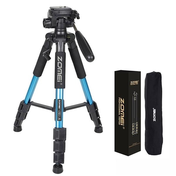 ZOMEI Q111 55" Professional Aluminum Alloy Camera Tripod
