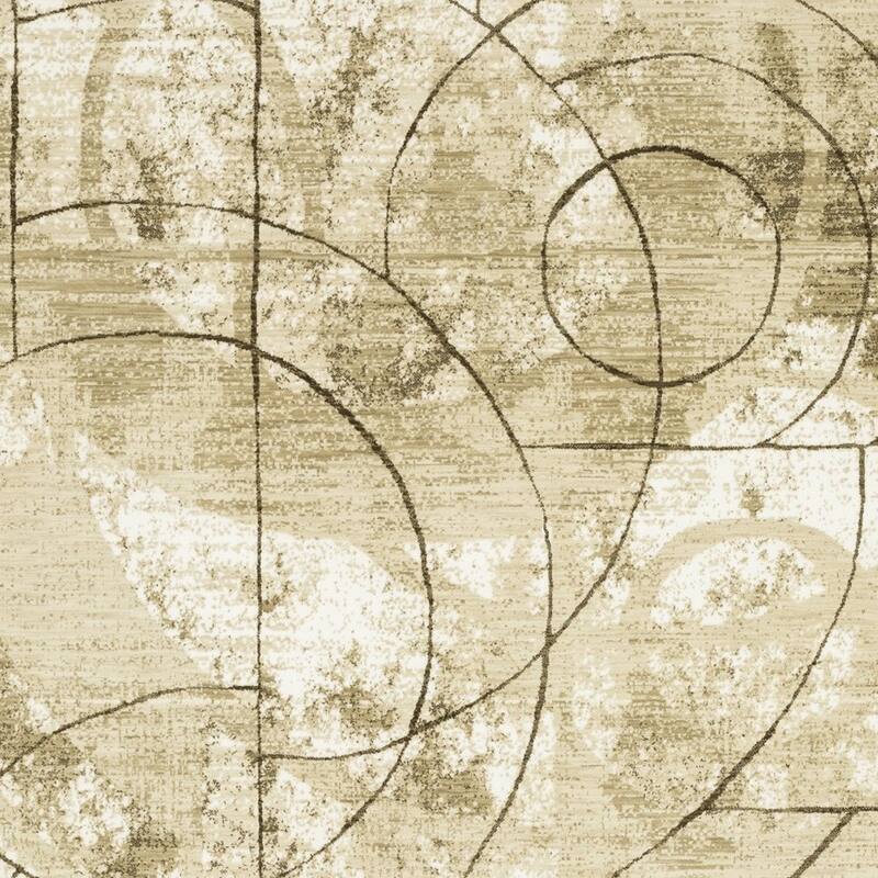 HomeRootsGeometric Modern Rectangle Area Rug