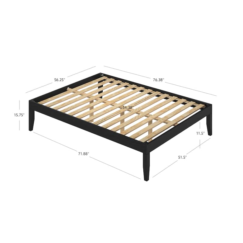 Purcell Solid Wood Platform Bed Frame