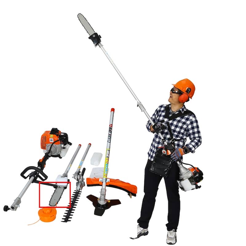 4 in 1 Multi-Functional Trimming Tool 52CC 2-Cycle Garden System - 52CC-2Cycle