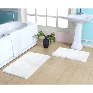 Chesapeake Luxury Microfiber Bath Rug Set 20”X32” 23”X39”
