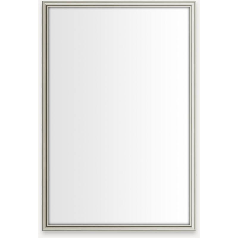 Robern D2C2030D4RMSC Main Line 19-1/4" x 30" Framed Single Door - Nickel - Nickel Finish