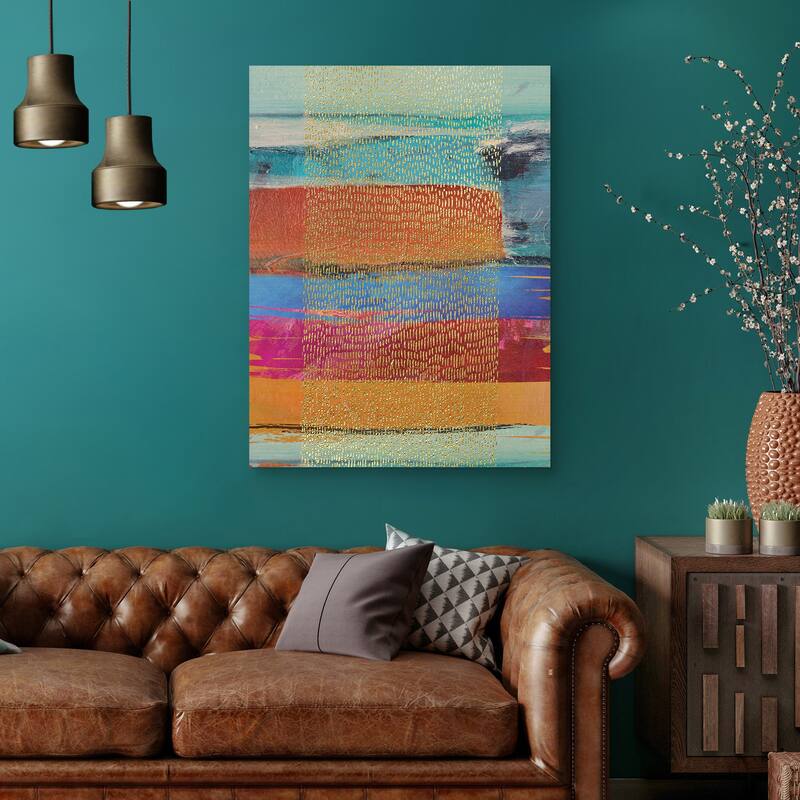 Golden Rain by Nikki Chu Canvas Art Print