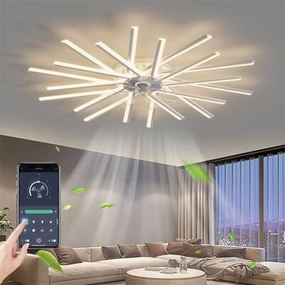 Ceiling Fan with Lights Remote Control