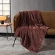 preview thumbnail 10 of 9, Kenneth Cole Textured Solid Plush Throw Blanket