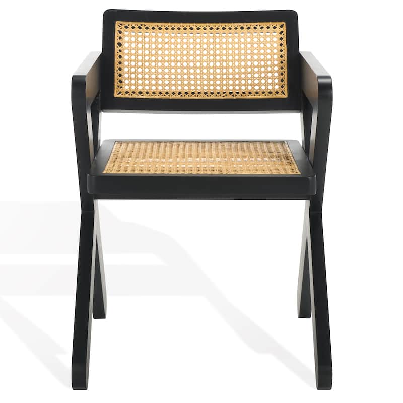 SAFAVIEH COUTURE Tyrrell Rattan Dining Chair - 21"W x 24"D x 31"H