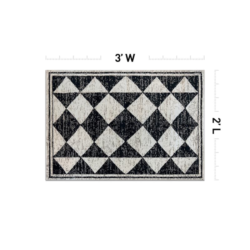 Bohemian Trellis Area Rug