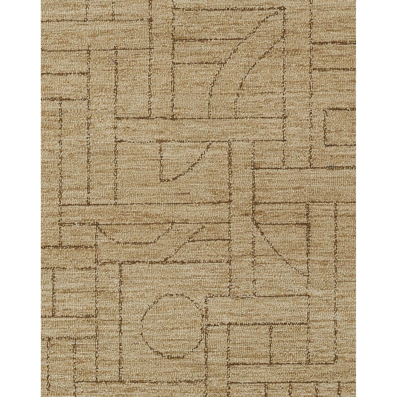 Momeni Teppe Hand Tufted Wool Geometric Area Rug