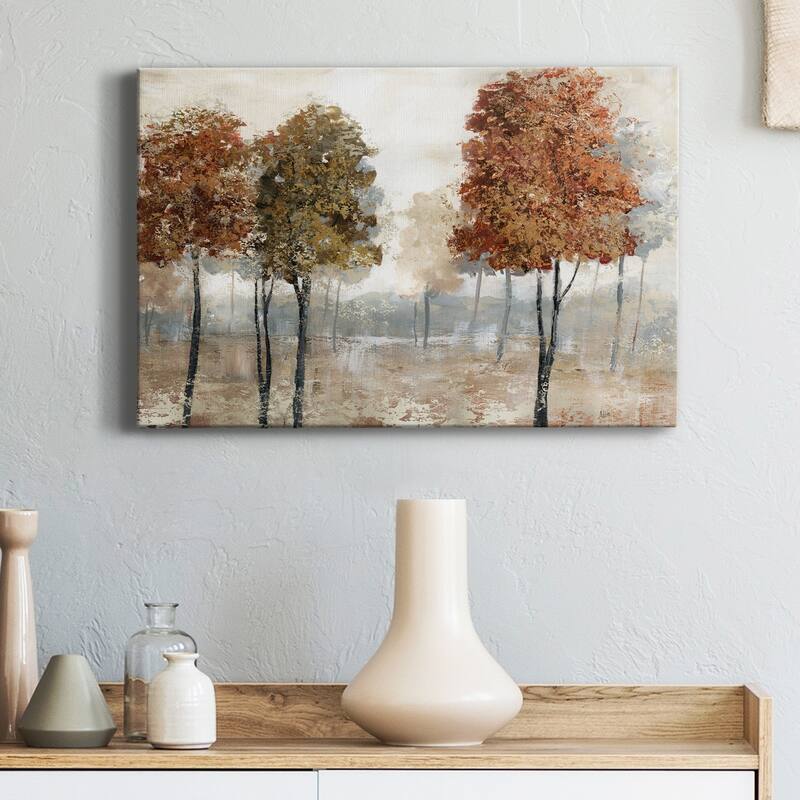 Trees of Copper Mountain Premium Gallery Wrapped Canvas - Ready to Hang
