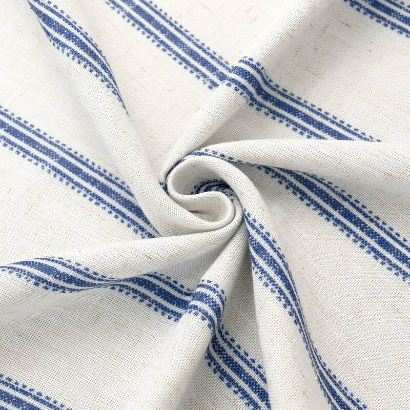 DriftAway Farmhouse Linen Blend Blackout Valance