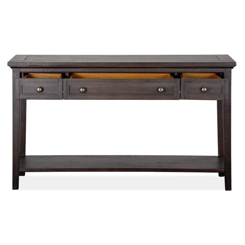 Magnussen Home Westley Falls Graphite Rectangular Sofa Table - 50''W x 16''D x 29''H