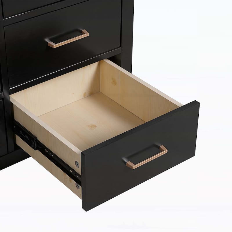 Wood Frame Bathroom Storage Cabinet,with Ceramic Sink Combo