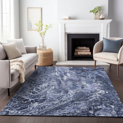 Premium Washable Super Soft Abstract Motion Mayfield Rug