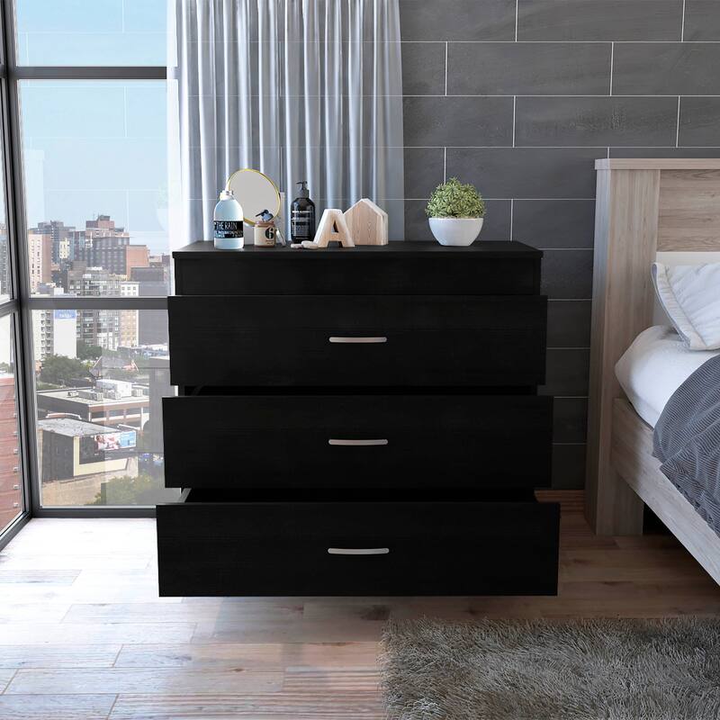 FM Furniture Cambridge Dresser with 3 Drawers