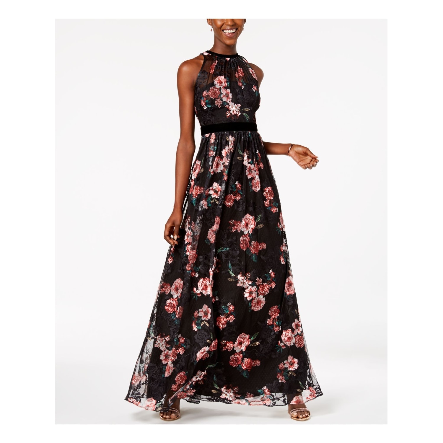 adrianna papell evening maxi dresses