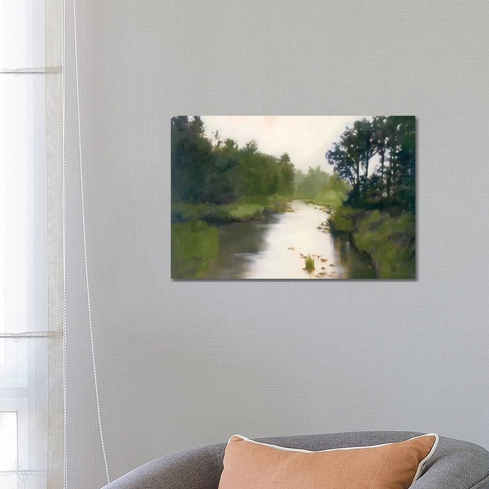iCanvas "Foothill's Stream" by Megan Lightell Canvas Print