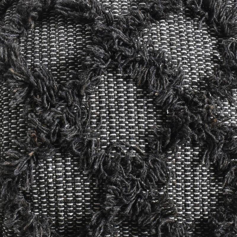 Stylish look Wool and Cotton Pouf Easy to maintain