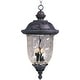 preview thumbnail 1 of 0, Maxim Carriage House DC 3 Light Outdoor Lantern Pendant Oriental Bronze