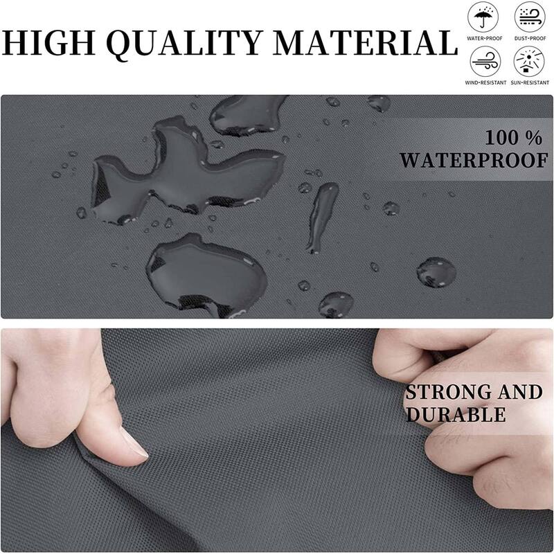 L-Shaped Sectional Sofa Cover Waterproof Outdoor Sectional Cover