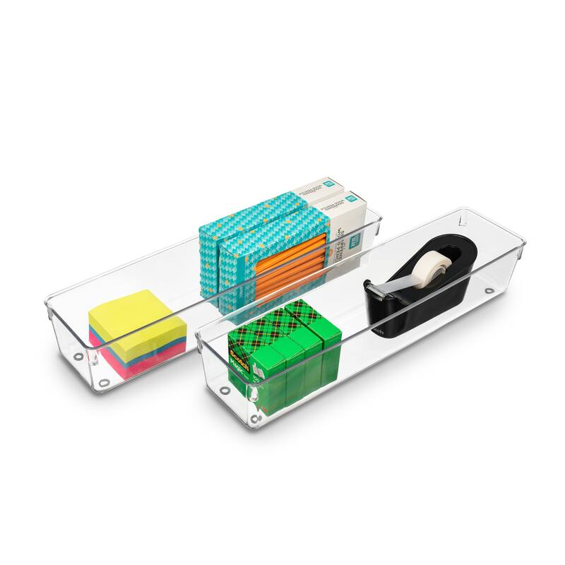 Clear Drawer Organizer 2 Pack