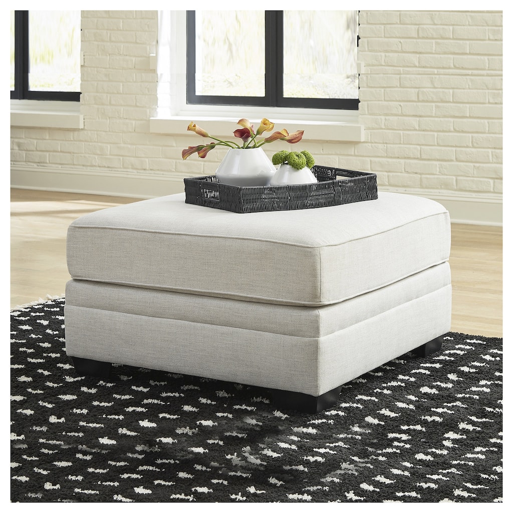 Signature Design by Ashley Huntsworth Gray Oversized Accent Ottoman
