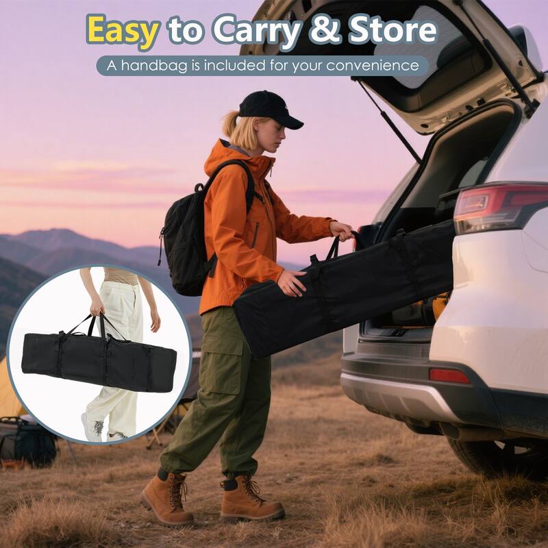 Gymax 10 X 10 FT Pop up Canopy Tent w/ Portable Carrying Bag 8 Stakes