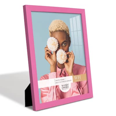 Whimisical Pink Solid Picture Frame