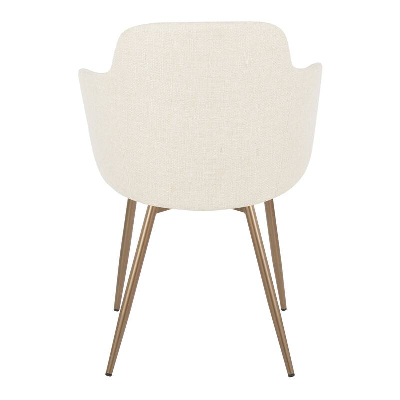 Carson Carrington Iglabo Dining/Accent Chair with Half-Lap Metal Legs (Set of 2)