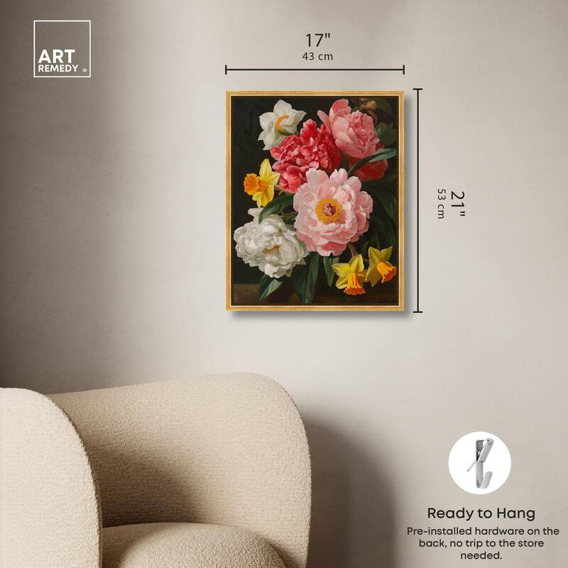 Garden's Glory Canvas by Art Remedy
