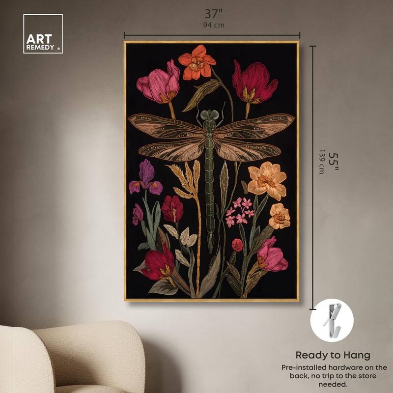 Ruby Reed Rider II Canvas by Art Remedy