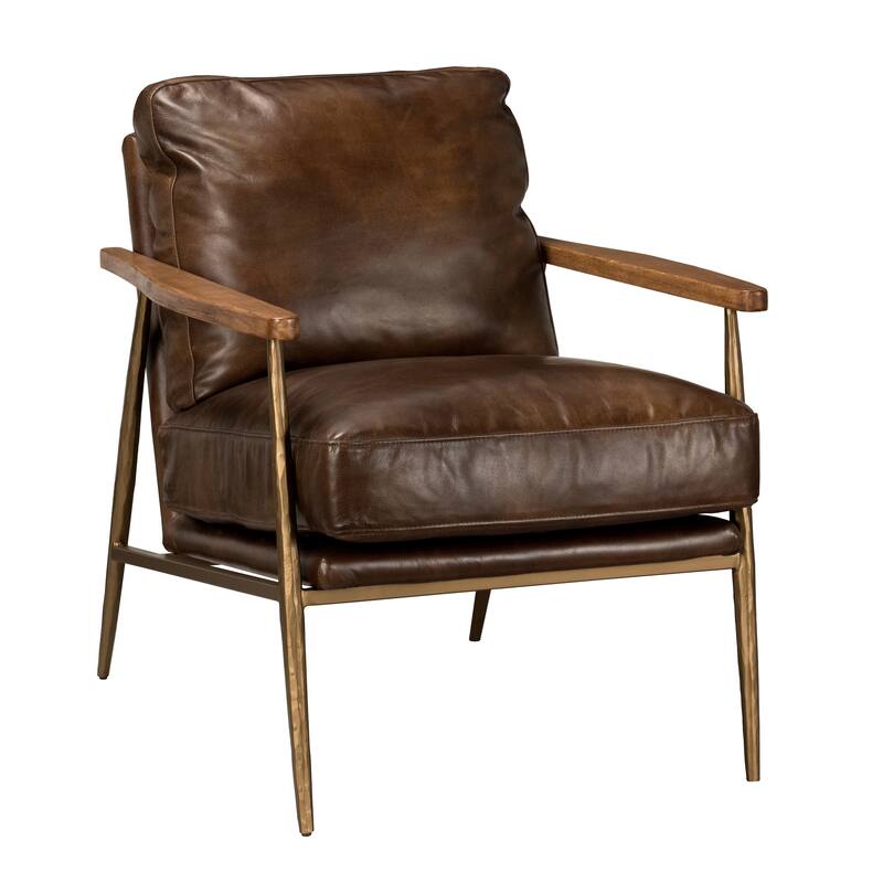 Classic Home Arnold Leather Club Chair