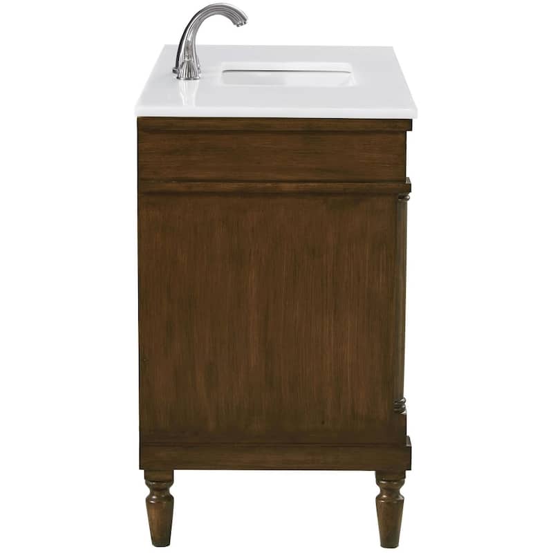 Elegant Lighting VF13042-VW Lexington 42" Free Standing Single Basin