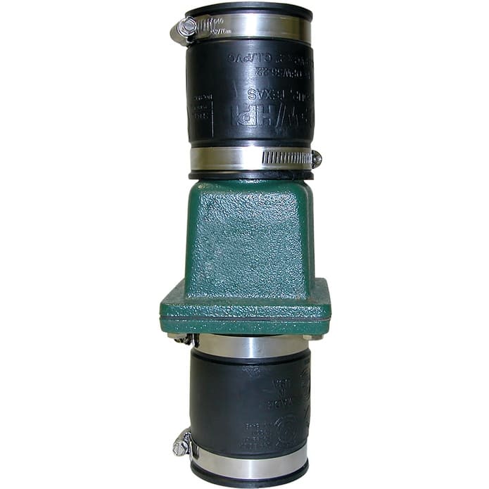 Zoeller 2" Cast Iron Check Valve with Slip Unions