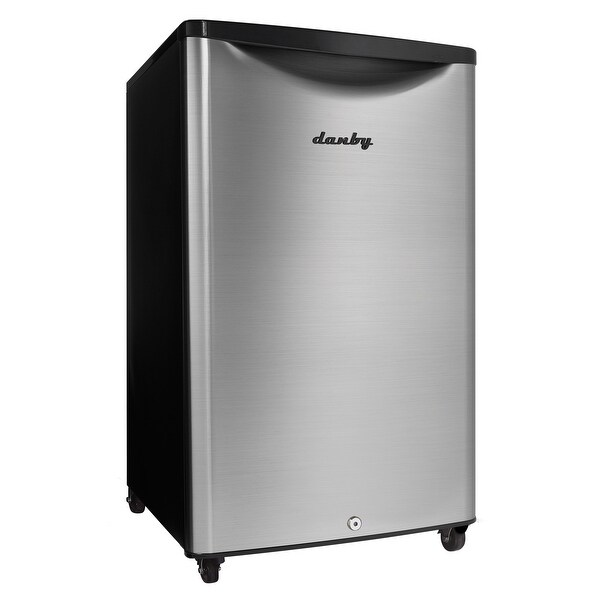 Danby DAR044A6O 21" Wide 4.4 Cu. Ft. Energy Star Free Standing Compact Outdoor Refrigerator with LED Interior Lighting and