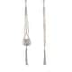preview thumbnail 3 of 1, 41" H hanging macrame planter hanger