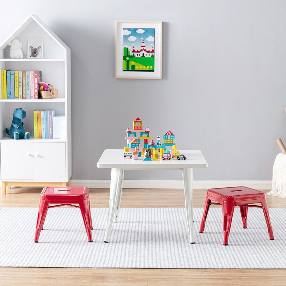 Harper Hudson Kids Metal Stool 2 pack