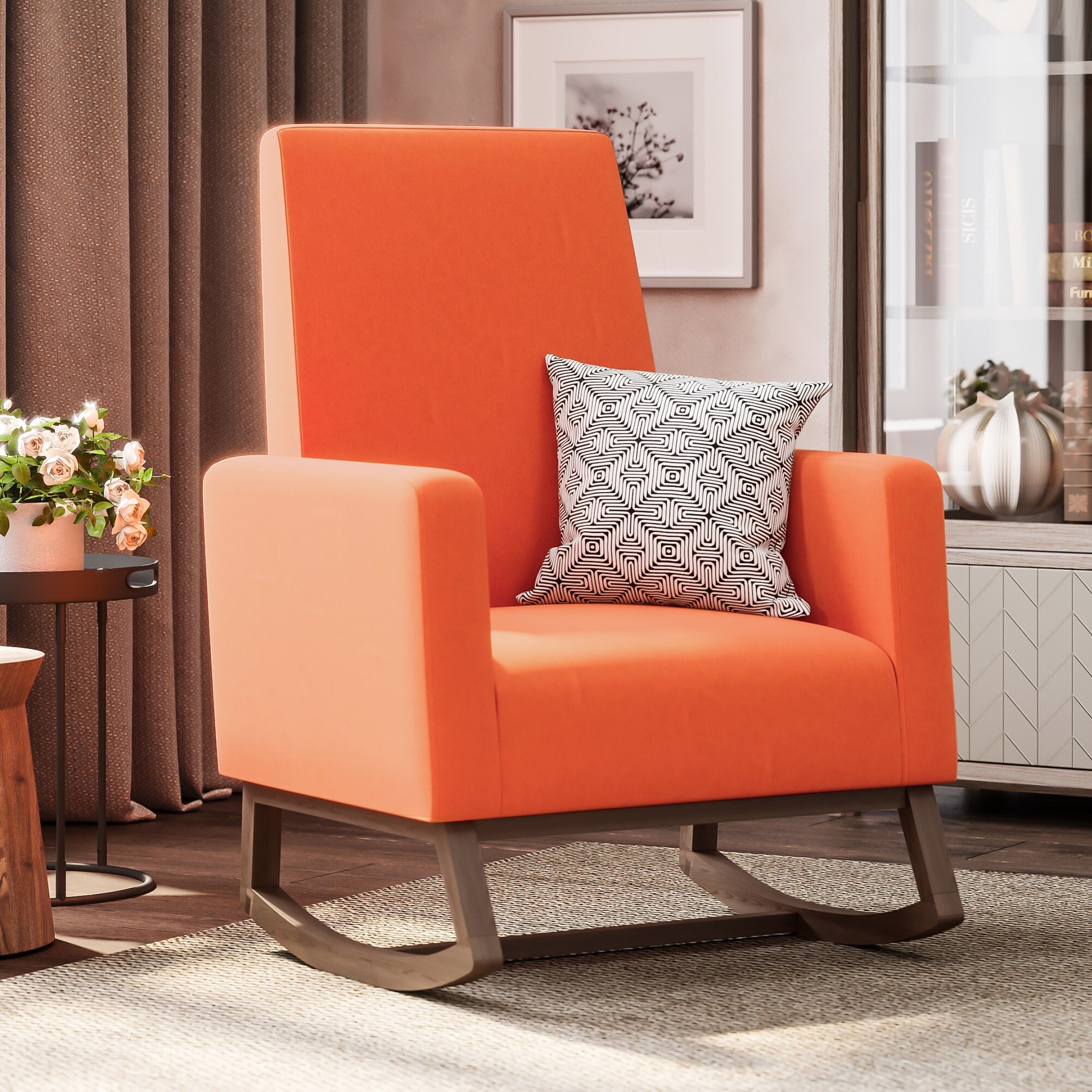 Belleze rocking hot sale chair