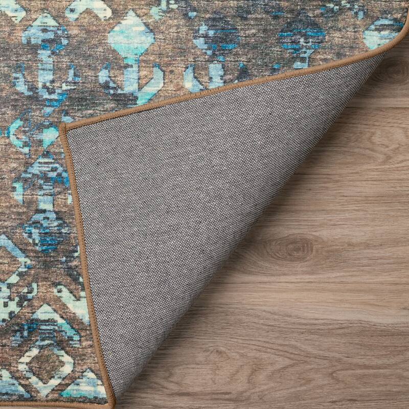 Indoor/ Outdoor Addison Bravado Morroccan Washable Area Rug