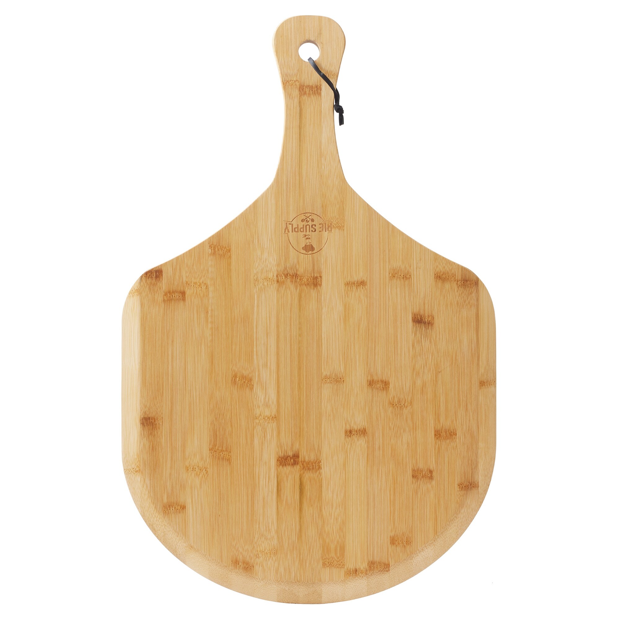 Wooden Sliding Pizza Peel with Handle Hanging Pizza Cutting Board