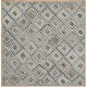 preview thumbnail 32 of 33, SAFAVIEH Cape Cod Elfie Handmade Jute Area Rug 6' Square - Natural/Blue - Square