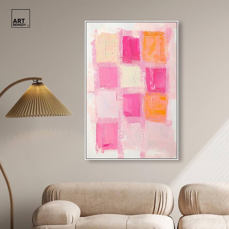 Color Squares I Canvas by Art Remedy