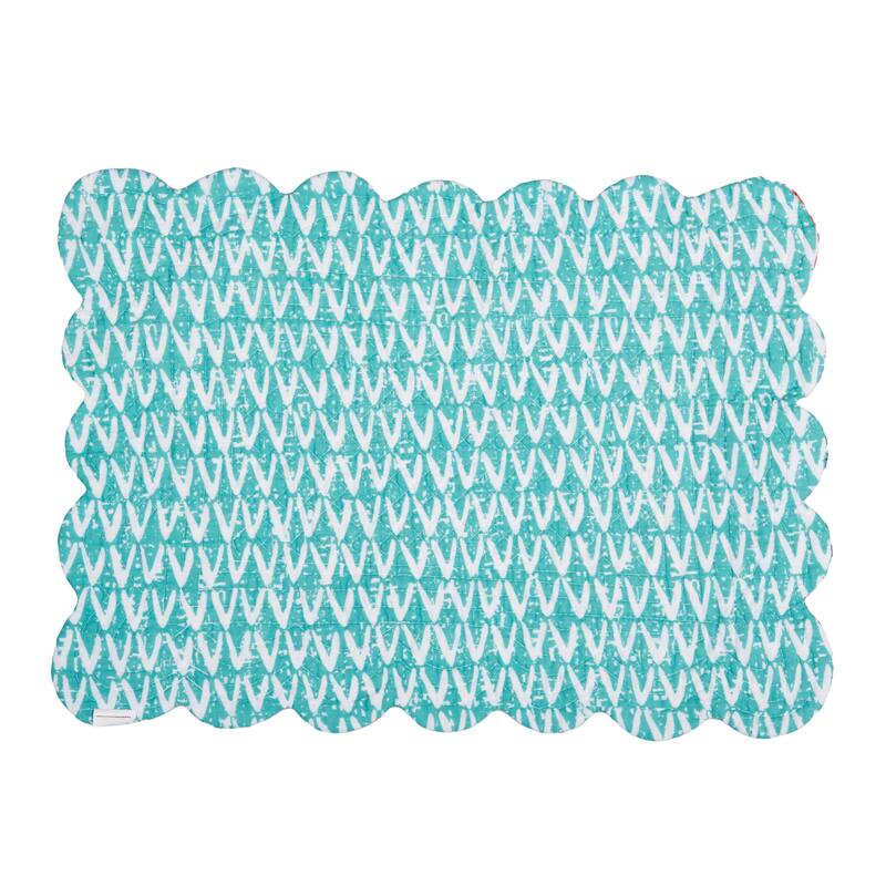 Surfside Sound Quilted Placemat Set 6