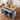 54" Large Kitchen Island with Rubber Wood Drop Leaf, 4 Wheels, 4 Doors & 3 Drawers