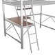 preview thumbnail 20 of 22, Full Loft Bed with Desk and Shelf